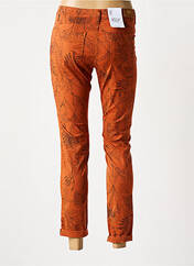 Pantalon slim orange EAST DRIVE pour femme seconde vue