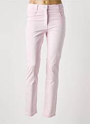 Pantalon slim rose OLSEN pour femme seconde vue