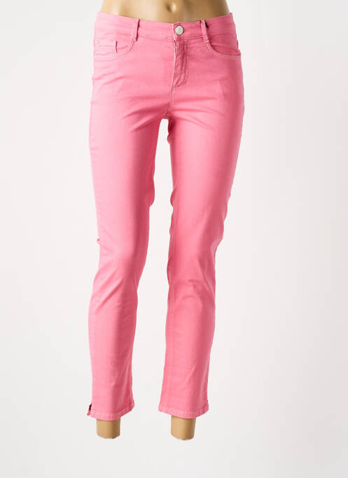Jeans coupe slim taille basse taille basse rose STARK femme