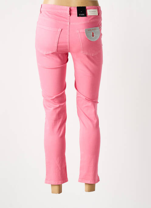 Jeans coupe slim taille basse taille basse rose STARK femme