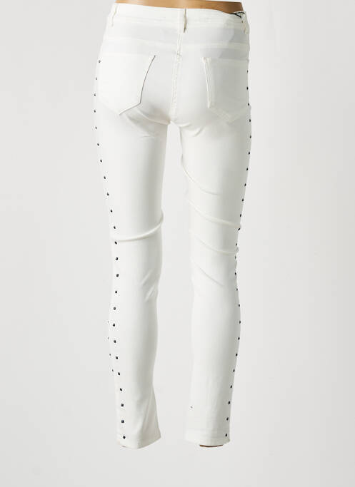 Jeans skinny blanc LAUREN VIDAL pour femme