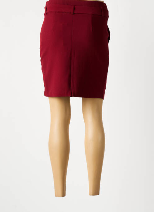 Jupe courte rouge DEELUXE femme