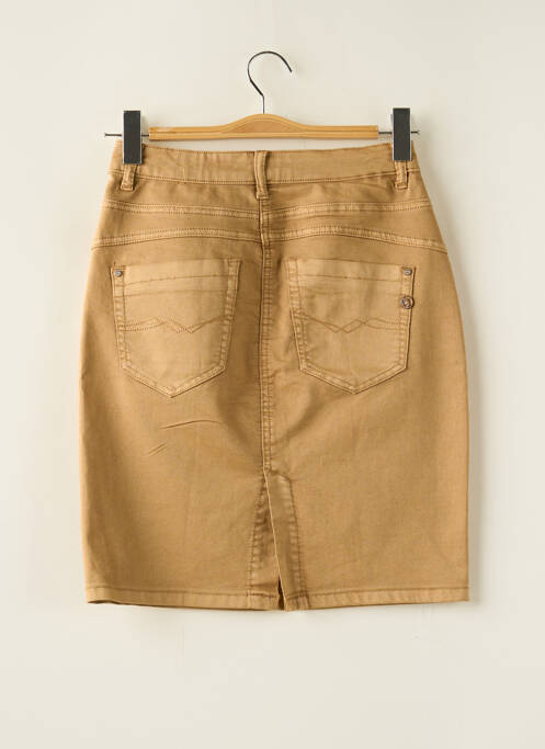 Jupe mi-longue beige CREAM pour femme