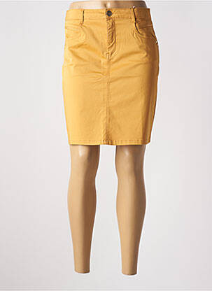 Jupe courte poches beige LOLA ESPELETA femme
