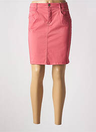 Jupe courte poches rose LOLA ESPELETA femme