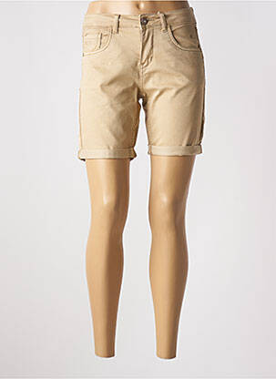 Bermuda taille normale taille normale beige CREAM femme