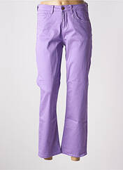 Pantalon 7/8 violet CREAM pour femme seconde vue