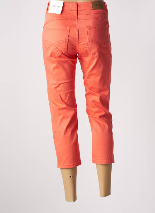 Pantacourt orange CREAM pour femme
