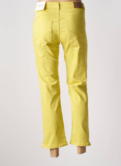 Pantalon 7/8 jaune CREAM pour femme