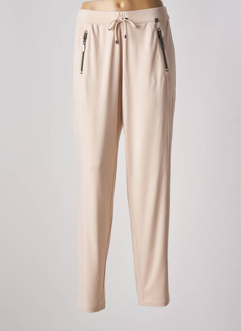 Pantalon droit beige BARBARA LEBEK pour femme