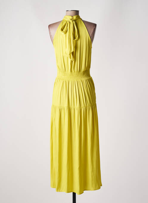 Robe longue vert MORGAN pour femme