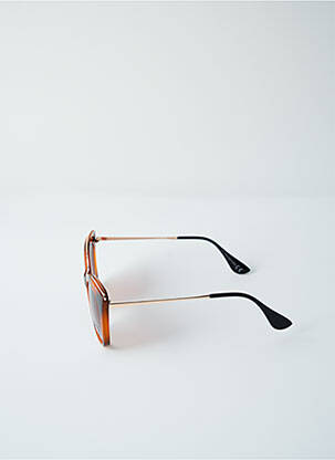 Lunettes de soleil imprimé fantaisie marron CITY VISION EYEWEAR femme