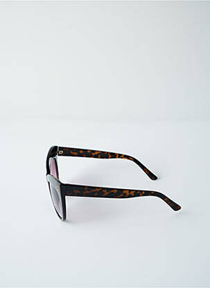 Lunettes de soleil imprimé fantaisie marron CITY VISION EYEWEAR femme