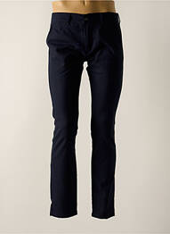 Pantalon slim stretch taille normale bleu LE TEMPS DES CERISES homme