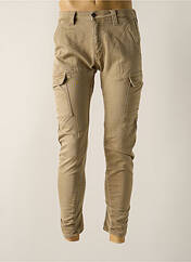 Pantalon cargo beige LE TEMPS DES CERISES pour homme seconde vue