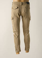 Pantalon cargo beige LE TEMPS DES CERISES pour homme seconde vue