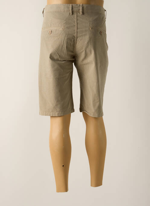 Bermuda stretch taille normale beige ZETA homme