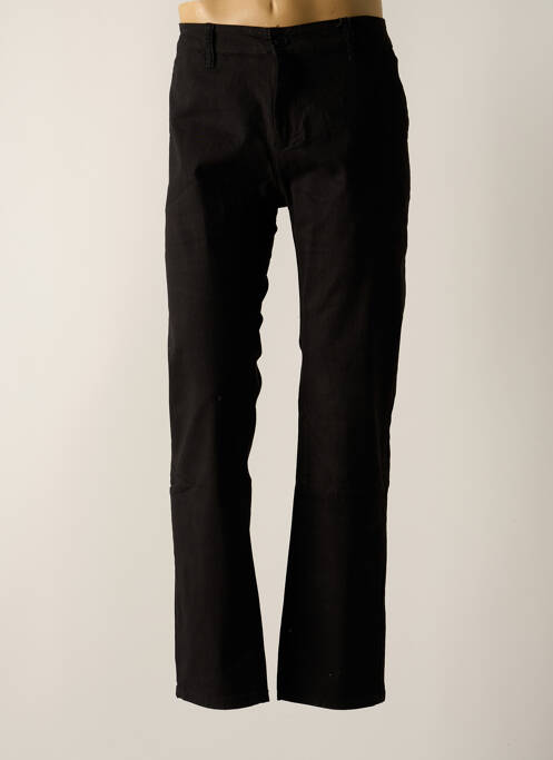 Pantalon chino noir BRUNO LEONI pour homme