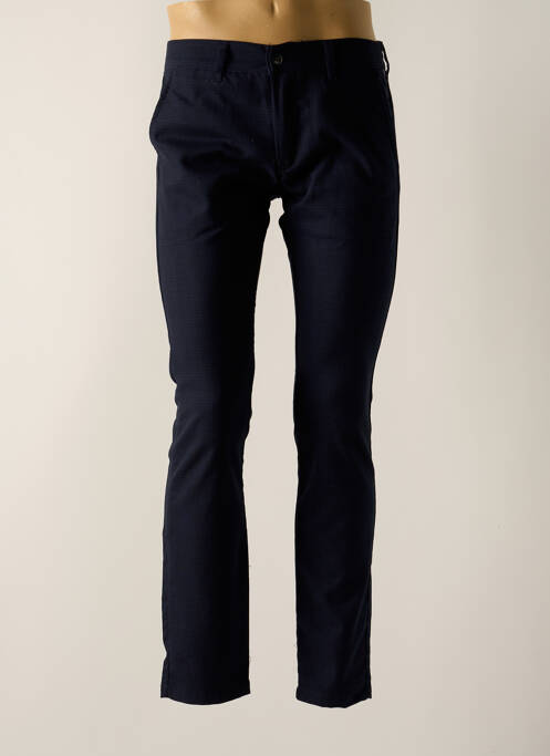 Pantalon slim bleu LE TEMPS DES CERISES pour homme