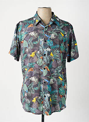 Chemise manches courtes imprimé tie and dye gris RAGWEAR homme