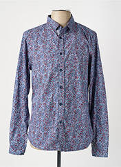 Chemise manches longues bleu LE TEMPS DES CERISES pour homme seconde vue