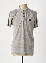 Polo gris LE TEMPS DES CERISES pour homme seconde vue