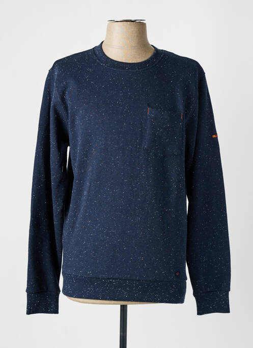 Sweat-shirt bleu BILLYBELT pour homme