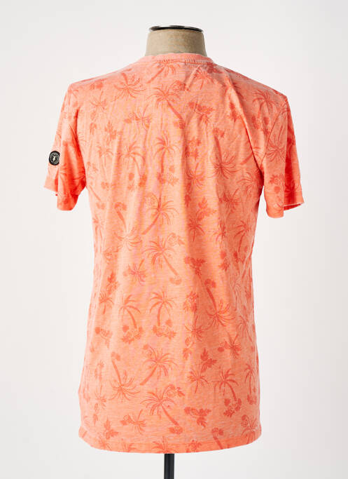 T-shirt orange LE TEMPS DES CERISES pour homme