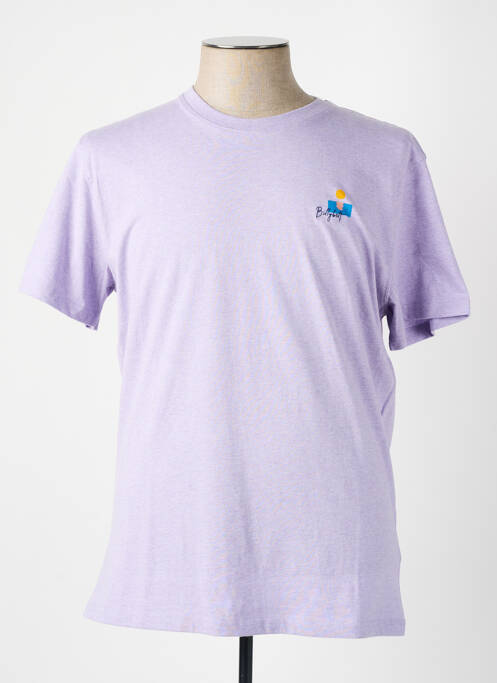 T-shirt violet BILLYBELT pour homme