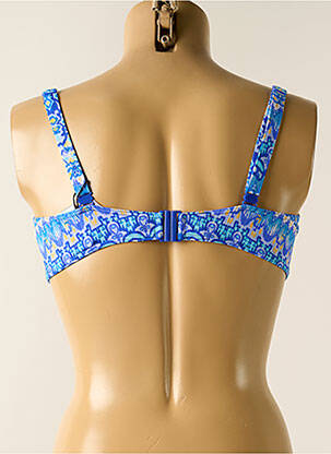 Haut de maillot de bain haut soutien-gorge emboitant haut soutien-gorge emboitant bleu PRIMADONNA femme