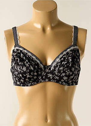 Soutien-gorge noir ANTIGEL pour femme