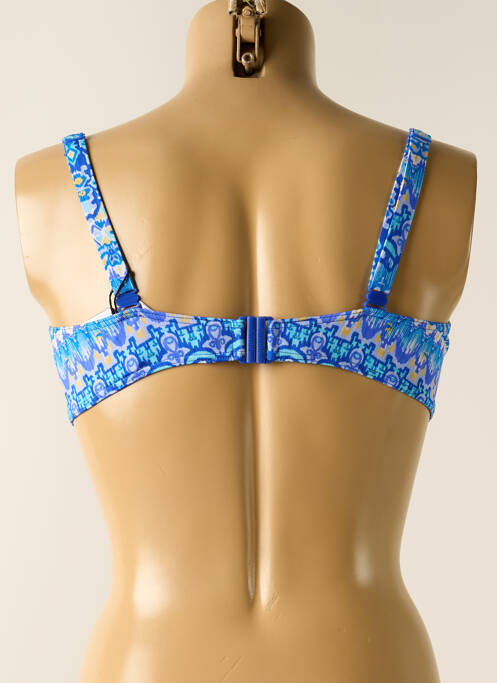 Haut de maillot de bain haut soutien-gorge emboitant haut soutien-gorge emboitant bleu PRIMA DONNA femme