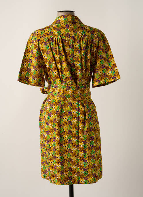 Robe courte jaune HOD pour femme