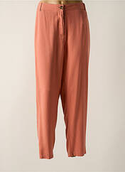 Pantalon droit rose C'EST BEAU LA VIE pour femme seconde vue