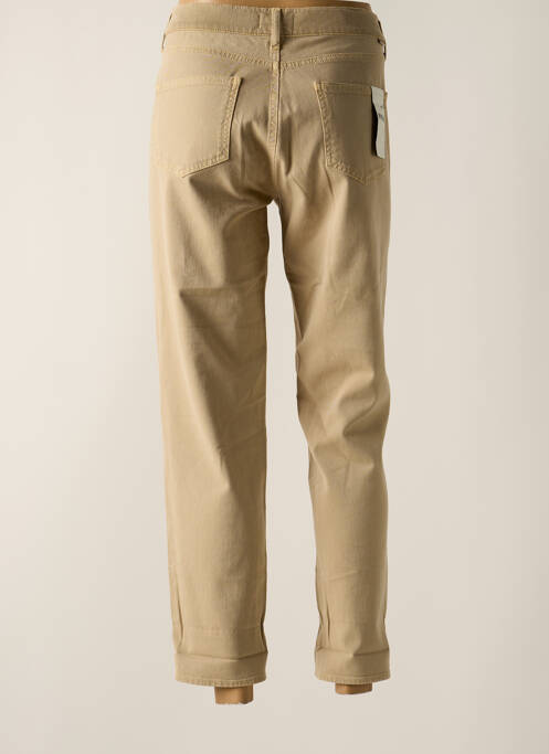 Jeans coupe droite beige FIVE pour femme