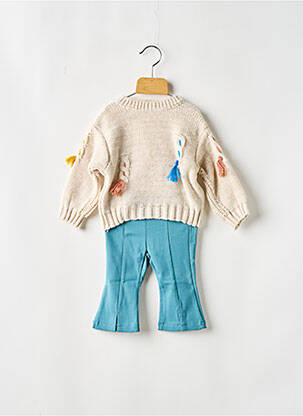Ensemble pantalon manches longues bleu PLEASE fille