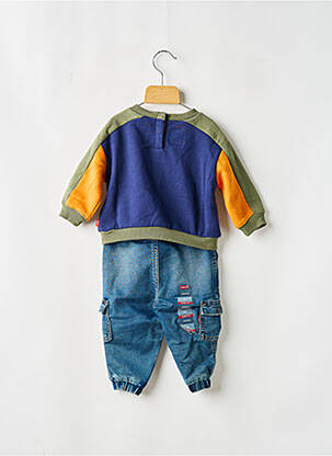 Ensemble pantalon taille élastique bleu LEVI'S garçon