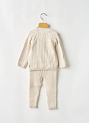 Ensemble pantalon coupe droite beige NOPPIES enfant