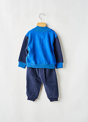 Ensemble pantalon maille opaque bleu PLEASE garcon