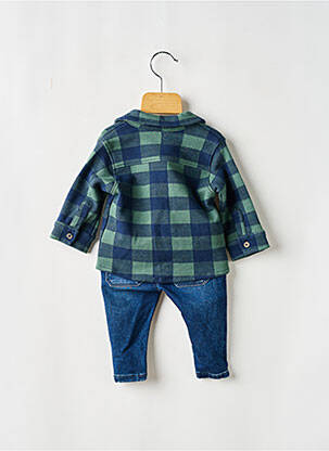 Ensemble pantalon taille élastique vert NOPPIES garçon