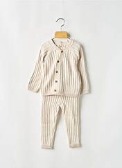 Ensemble pantalon beige NOPPIES pour enfant seconde vue