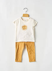 Ensemble pantalon jaune NOPPIES pour fille seconde vue