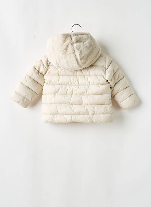 Doudoune beige PLEASE pour fille