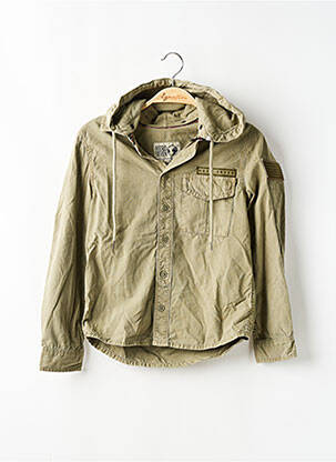 Veste casual poches vert HERO SEVEN garçon