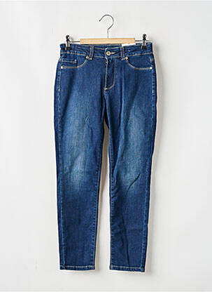 Jeans skinny stretch bleu PLEASE fille