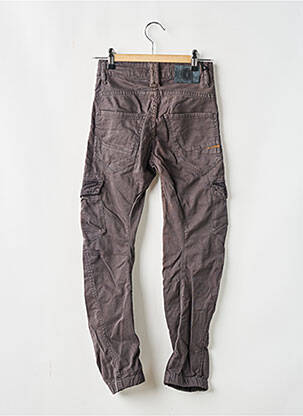 Pantalon cargo stretch gris LE TEMPS DES CERISES garçon