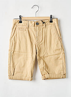 Bermuda tissage popeline beige HERO SEVEN garçon