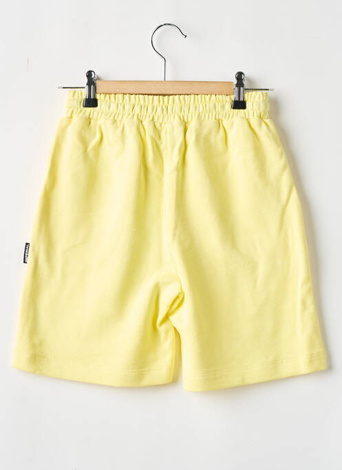 Bermuda tissage popeline taille élastique jaune IMPERIAL garcon