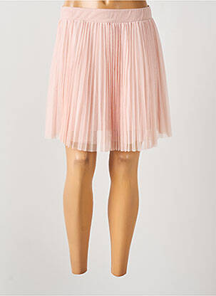 Jupe mi-longue doublure rose PLEASE fille