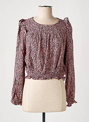 Blouse manches longues manches longues rose LE TEMPS DES CERISES fille